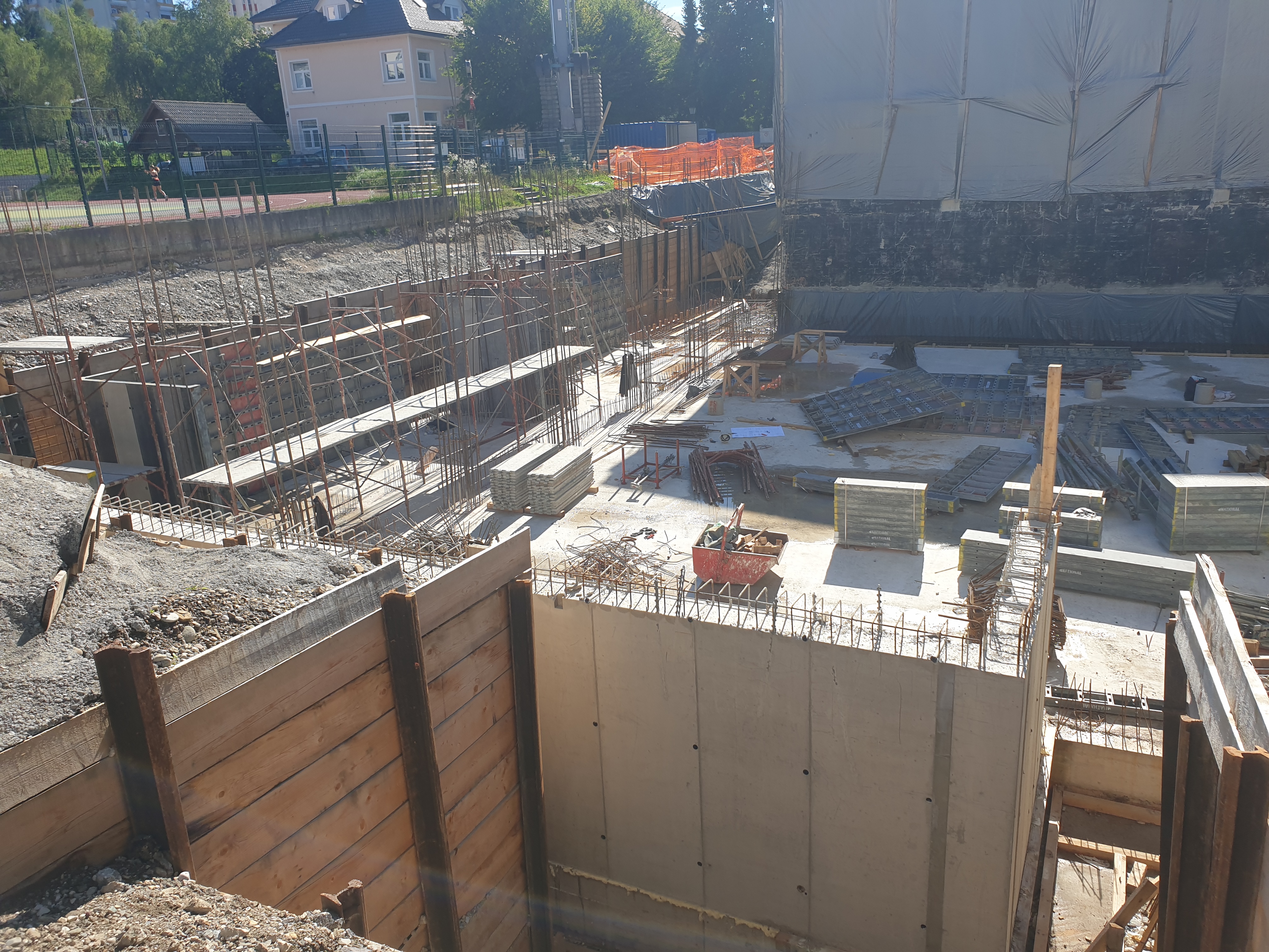 telovadnica začetek avgusta